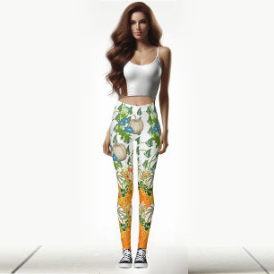 Pumpkin Patch Festival Fall Colour Foliage Greener Leggings