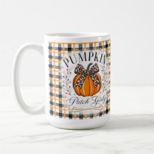 Pumpkin Patch Girly Fall Coffee Mug