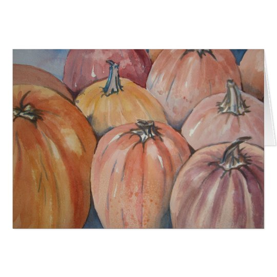 Pumpkin Patch Greeting Card