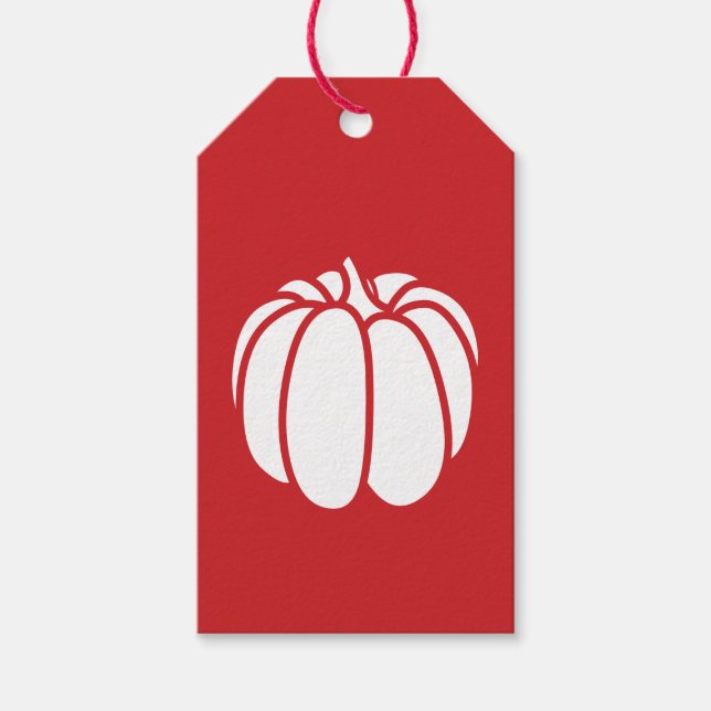 Pumpkin Patch in Cherry Gift Tag (Front)