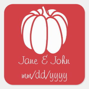 Pumpkin Patch in Cherry Sticker