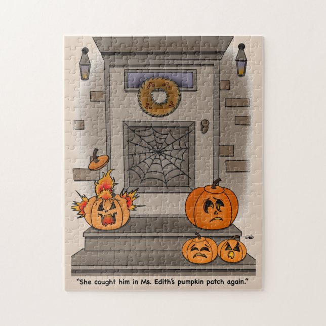 Pumpkin Patch Jigsaw Puzzle (Vertical)