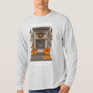 Pumpkin Patch Men's Black Longsleeved T-Shirt