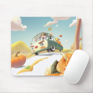 Pumpkin Patch Mouse Mat