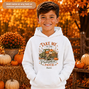 Pumpkin Patch Personalised Family Kids Unisex