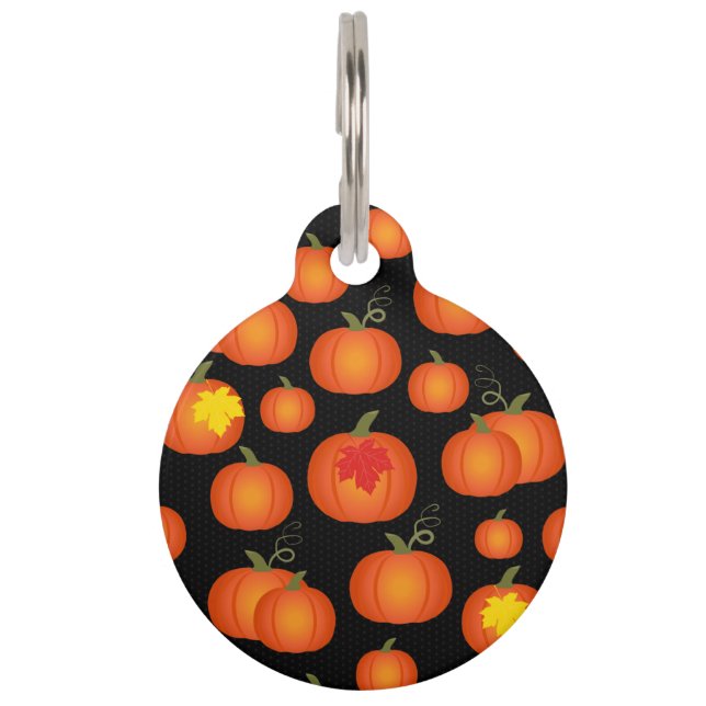 Pumpkin Patch Pet Tag (Front)