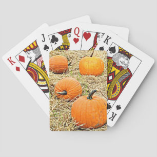 Pumpkin Patch Playing Cards