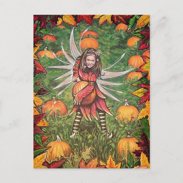 Pumpkin Patch Postcard (Front)