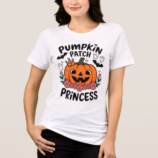 pumpkin patch princess Tri-Blend shirt