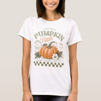 Pumpkin Patch rustic cosy autumn floral retro