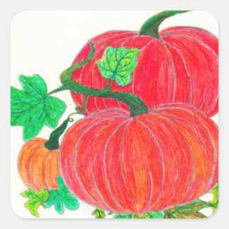 Pumpkin Patch Stickers