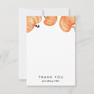 Pumpkin Patch Thank You Card