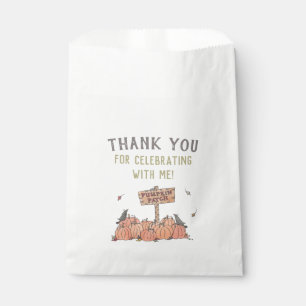 Pumpkin Patch Thank You Favour Bags