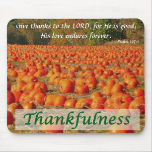 Pumpkin Patch - Thankfulness Mouse Mat