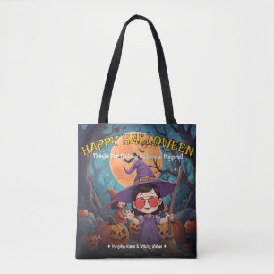 Pumpkin Patch Trick or Treat Halloween Tote Bag