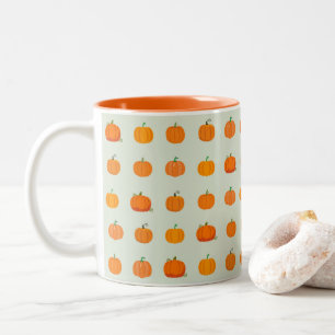 Pumpkin Patch Two-Tone Coffee Mug
