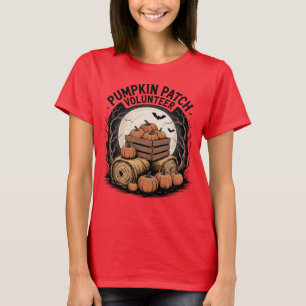 Pumpkin Patch Volunteer Halloween T-Shirt