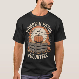 Pumpkin Patch Volunteer Halloween T-Shirt