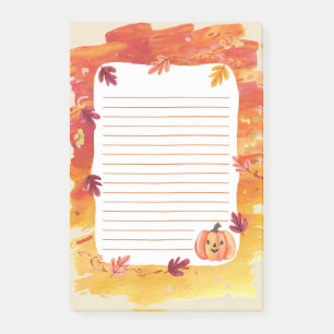 Pumpkin Patch Whispers Post-it Notes