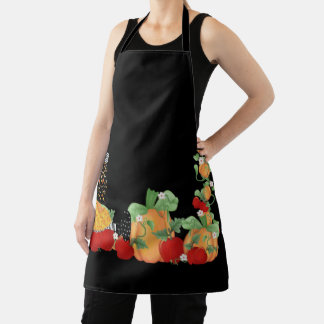 Pumpkin Patch Witch Apron