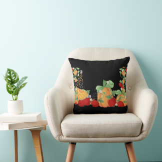 Pumpkin Patch Witch Cushion