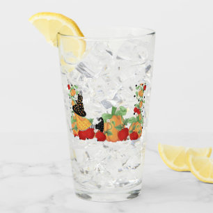 Pumpkin Patch Witch Glass