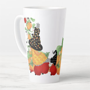 Pumpkin Patch Witch Latte Mug