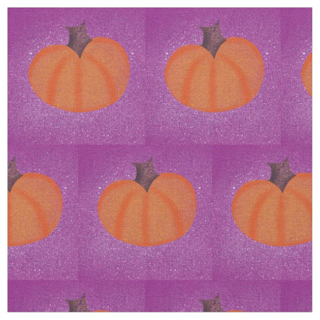 Pumpkin patched fabric (Close Up)