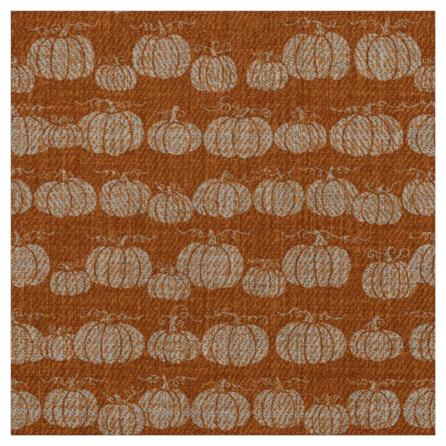 Pumpkin Pathe Stripe - Tonal Orange Fabric (Swatch)