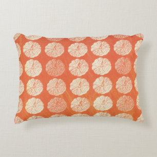 Pumpkin Pattern Accent Pillow