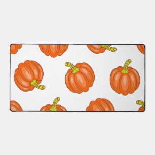 Pumpkin pattern desk mat