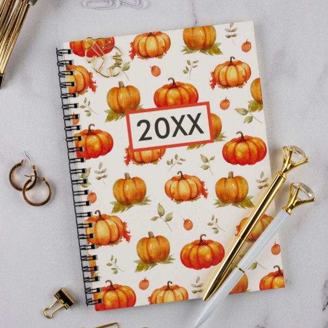 Pumpkin Pattern Month and Week  Planner (Creator Uploaded)