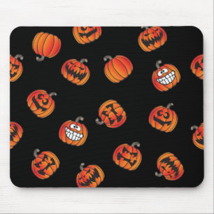 Pumpkin pattern mouse mat