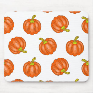 Pumpkin pattern mouse mat