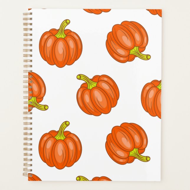 Pumpkin pattern planner (Front)