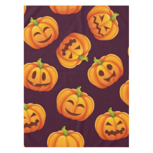 Pumpkin pattern tablecloth