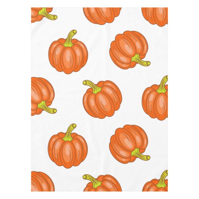 Pumpkin pattern tablecloth (Front)