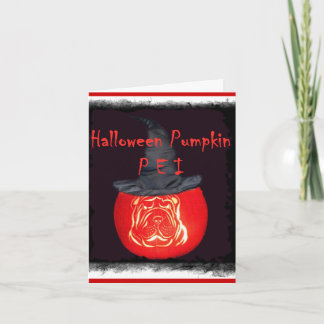 Pumpkin Pei Card