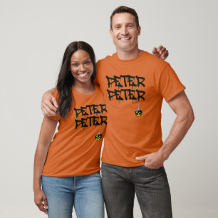 Pumpkin Peter Halloween Costume Scary T-Shirt