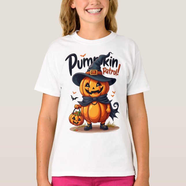 Pumpkin Petrol T-Shirt (Front)