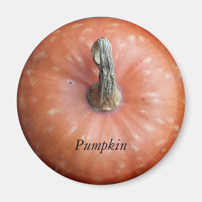 Pumpkin Photo Magnet (Front)