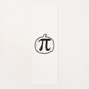 Pumpkin Pi Funny Math Halloween & Thanksgiving Pum Yoga Mat