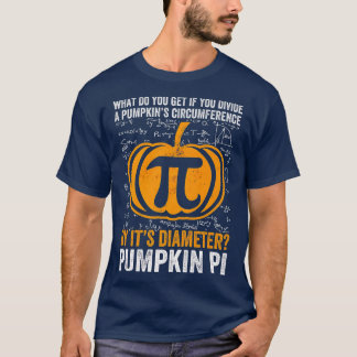 Pumpkin Pi Math eacher Halloween Premium  T-Shirt