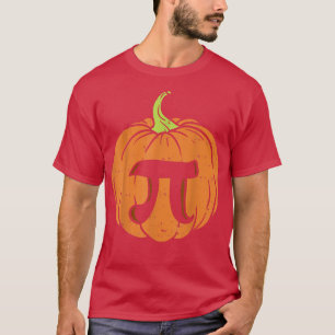 Pumpkin Pi Math Halloween Thanksgiving Pie Day Co T-Shirt