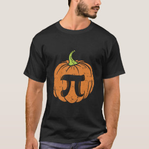 Pumpkin Pi Math Shirt Halloween Thanksgiving Pie D
