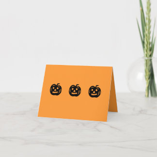 PUMPKIN PI MINUS .14159 CARD