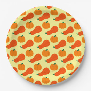 Pumpkin Pi Paper Plate