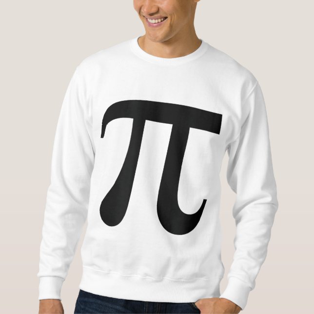 Pumpkin Pi Pie Funny Math Pun Thanksgiving Hallowe Sweatshirt (Front)