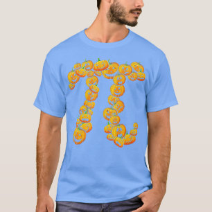 Pumpkin Pi Pie Thanksgiving Dessert Math Science T-Shirt