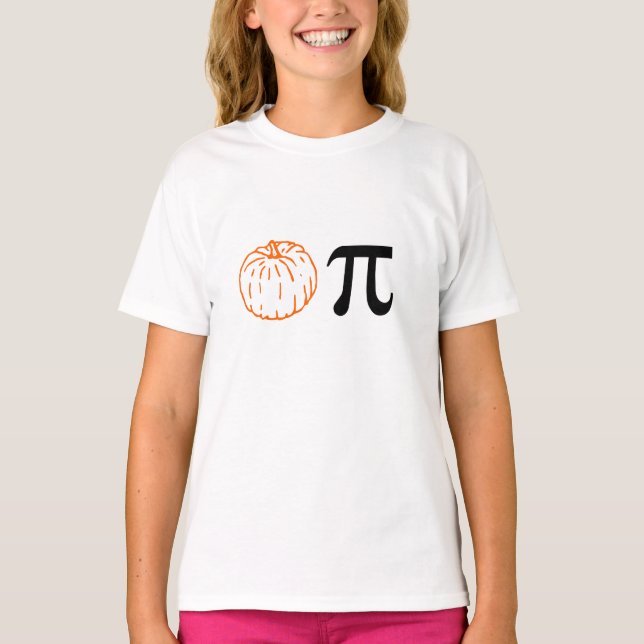 Pumpkin pi t-shirt (Front)